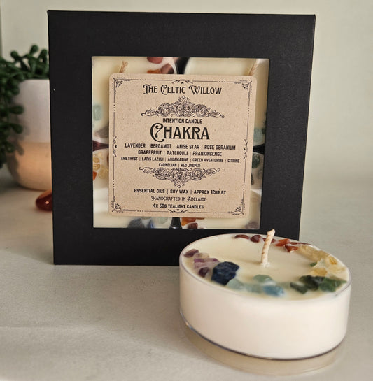 Chakra - Maxi Tealight Pack